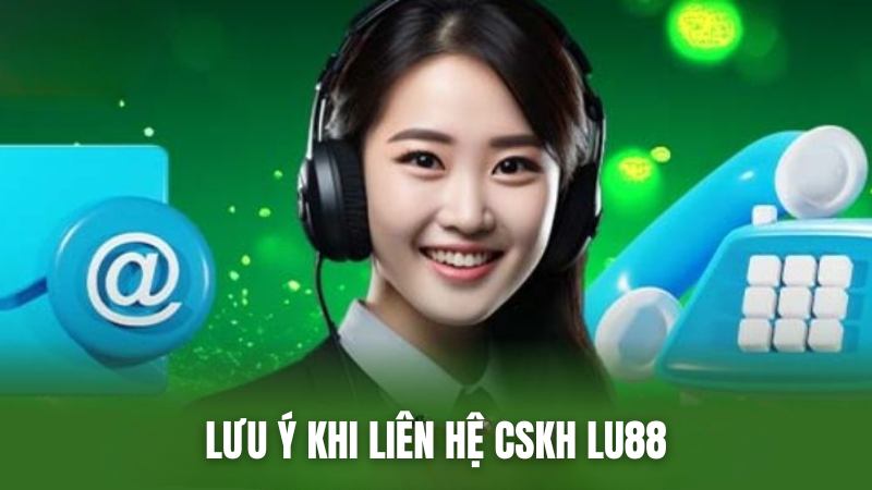 lu88 Lưu ý quan trọng cần nhớ khi liên lạc bộ phận CSKH