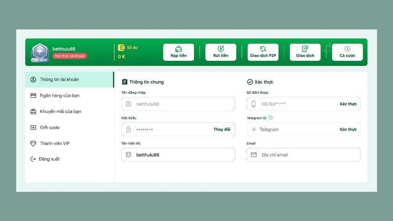 Người chơi có quyền truy cập, chỉnh sửa mọi dữ liệu cá nhân của mình - lu88 Người chơi có quyền truy cập, chỉnh sửa mọi dữ liệu cá nhân của mình - lu88