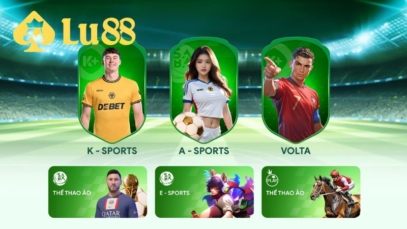 Danh mục Thể thao Lu88 với đa dạng kèo cược từ những trận cầu hấp dẫn